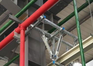 常州市该抗震支架的整体式支吊架结构协调性好